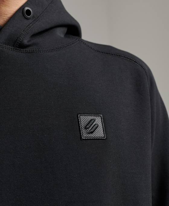 Superdry hanorac tech îmbrăcăminte negru bărbați JX0Z597