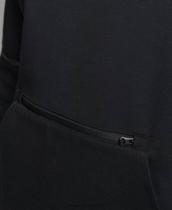 Superdry hanorac tech îmbrăcăminte negru bărbați JX0Z597