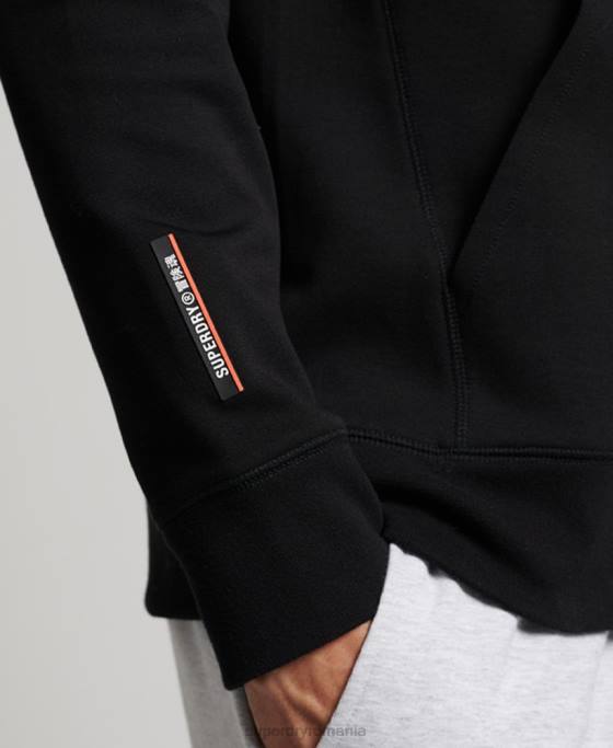 Superdry hanorac tech îmbrăcăminte negru bărbați JX0Z711