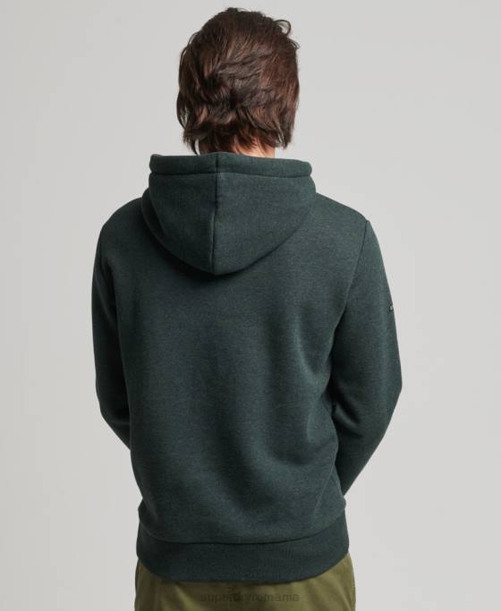 Superdry hanorac tonal local îmbrăcăminte verde bărbați JX0Z5212