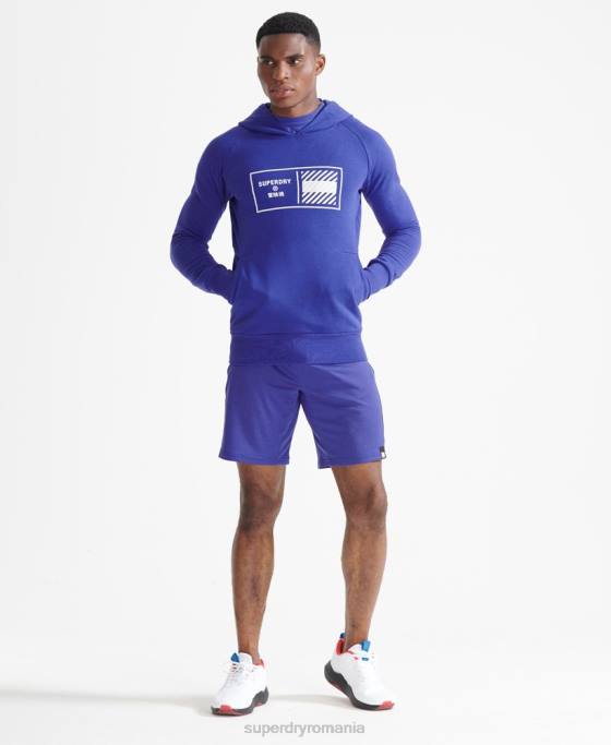 Superdry hanorac tren core îmbrăcăminte albastru bărbați JX0Z5230