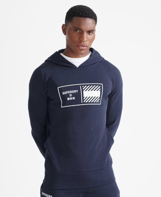 Superdry hanorac tren core îmbrăcăminte marina bărbați JX0Z5197