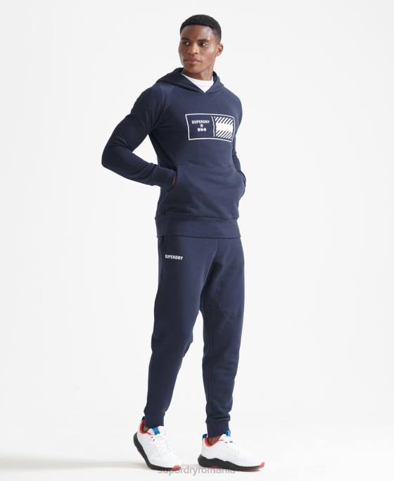 Superdry hanorac tren core îmbrăcăminte marina bărbați JX0Z5197
