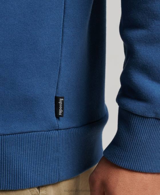 Superdry hanorac vintage cooper clasic crew îmbrăcăminte marina bărbați JX0Z693