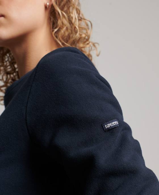 Superdry hanorac vintage cooper clasic crew îmbrăcăminte marina femei JX0Z2229