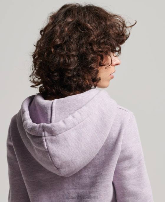 Superdry hanorac vintage nostalgie îmbrăcăminte Violet femei JX0Z2235