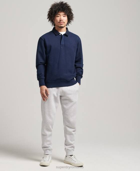 Superdry hanorac vintage od rugby îmbrăcăminte marina bărbați JX0Z787