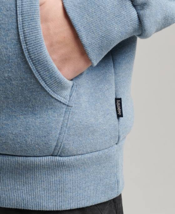 Superdry hanorac vintage pentru locație îmbrăcăminte albastru deschis bărbați JX0Z735