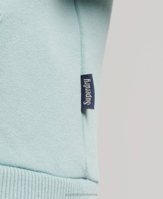 Superdry hanorac vintage pentru locație îmbrăcăminte verde bărbați JX0Z631