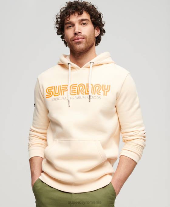 Superdry hanorac vintage retro repetitiv îmbrăcăminte nud bărbați JX0Z90