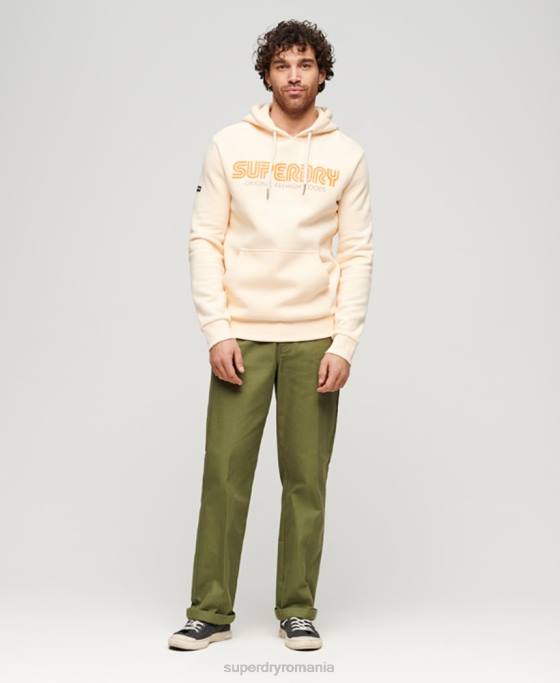 Superdry hanorac vintage retro repetitiv îmbrăcăminte nud bărbați JX0Z90