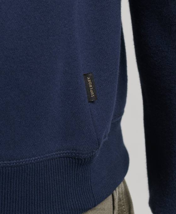 Superdry hanoracul echipaj stabilit îmbrăcăminte marina femei JX0Z5879