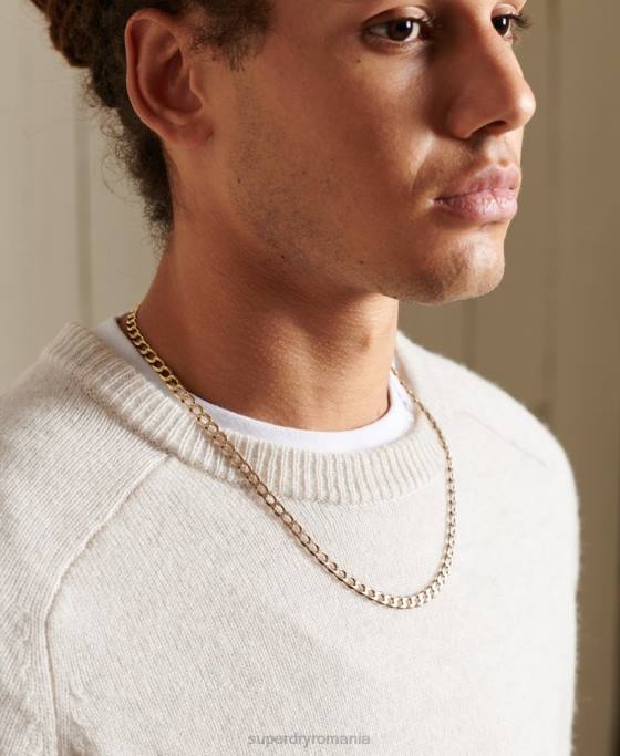 Superdry harlo crew jumper îmbrăcăminte alb bărbați JX0Z5295