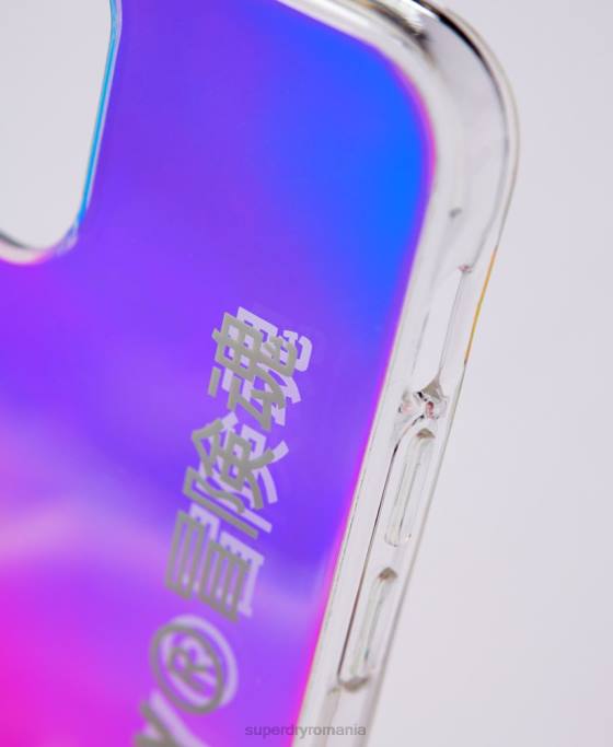 Superdry husa snap telefon iphone 12 mini accesorii multi bărbați JX0Z6419