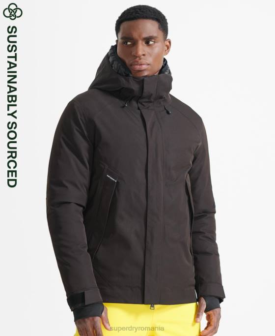 Superdry jacheta alpine pro îmbrăcăminte negru bărbați JX0Z4779