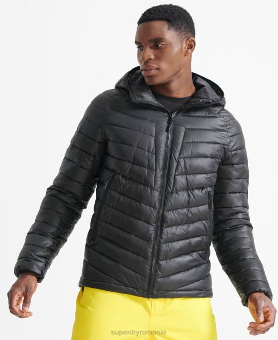 Superdry jacheta alpine pro îmbrăcăminte negru bărbați JX0Z4779