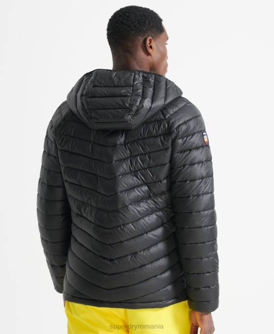 Superdry jacheta alpine pro îmbrăcăminte negru bărbați JX0Z4779