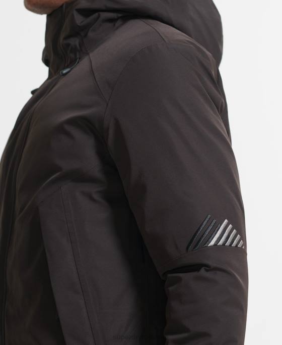 Superdry jacheta alpine pro îmbrăcăminte negru bărbați JX0Z4779