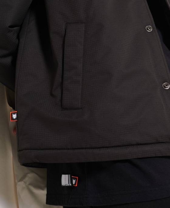 Superdry jacheta antrenor opoziției îmbrăcăminte negru bărbați JX0Z1189