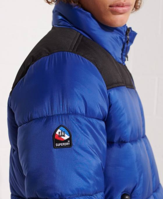 Superdry jacheta cod îmbrăcăminte albastru bărbați JX0Z4677