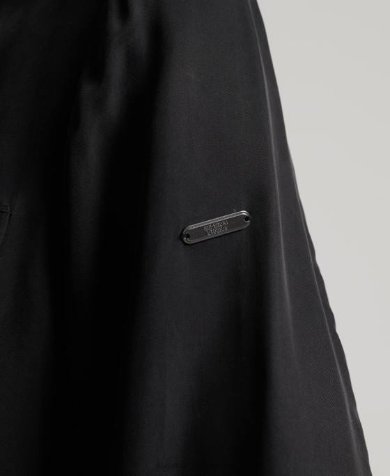 Superdry jacheta cupro m65 îmbrăcăminte negru femei JX0Z3613