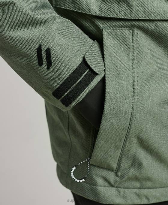 Superdry jacheta de freeride îmbrăcăminte verde bărbați JX0Z982