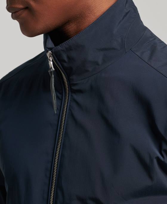 Superdry jacheta harrington îmbrăcăminte marina bărbați JX0Z4564