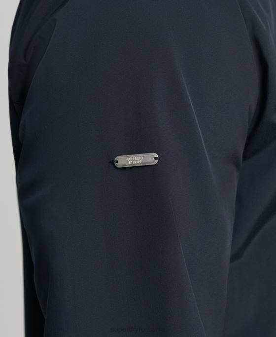 Superdry jacheta harrington îmbrăcăminte marina bărbați JX0Z4564