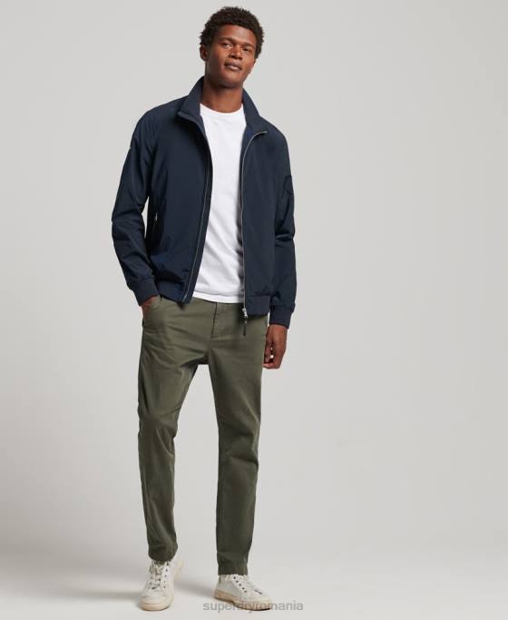 Superdry jacheta harrington îmbrăcăminte marina bărbați JX0Z4564