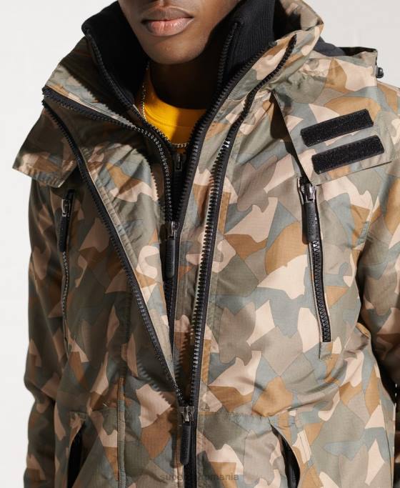 Superdry jacheta sd-wind yachter îmbrăcăminte verde bărbați JX0Z4669