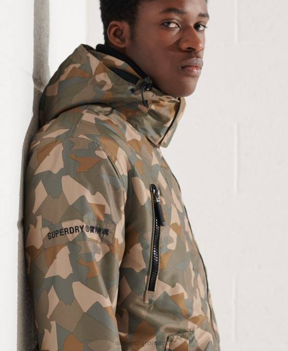 Superdry jacheta sd-wind yachter îmbrăcăminte verde bărbați JX0Z4669