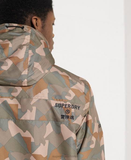 Superdry jacheta sd-wind yachter îmbrăcăminte verde bărbați JX0Z4669