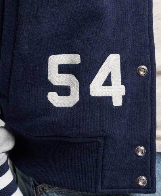 Superdry jachetă bomber colegială de epocă îmbrăcăminte marina bărbați JX0Z604