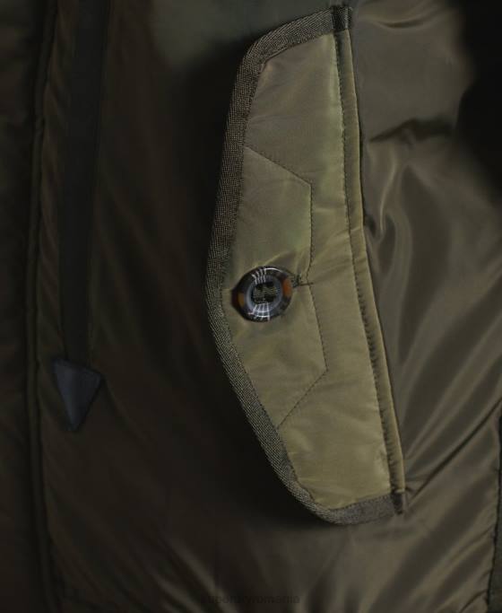 Superdry jachetă bomber de salvare chinook îmbrăcăminte kaki bărbați JX0Z4541