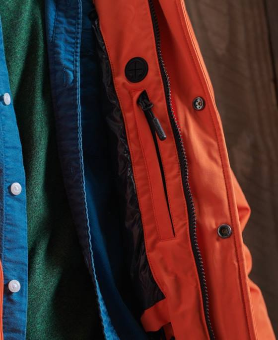 Superdry jachetă bomber de zăpadă din puf Everest îmbrăcăminte portocale bărbați JX0Z1194
