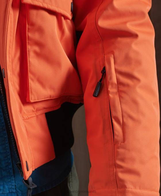 Superdry jachetă bomber de zăpadă din puf Everest îmbrăcăminte portocale bărbați JX0Z1194