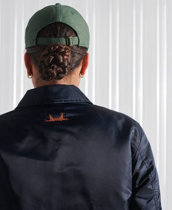 Superdry jachetă bomber energy ma2 îmbrăcăminte marina femei JX0Z5523