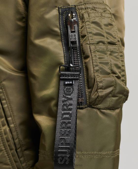 Superdry jachetă bomber energy ma2 îmbrăcăminte verde femei JX0Z5508