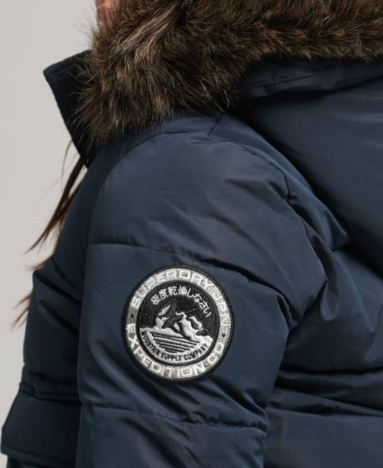 Superdry jachetă bomber everest ella îmbrăcăminte marina femei JX0Z5628