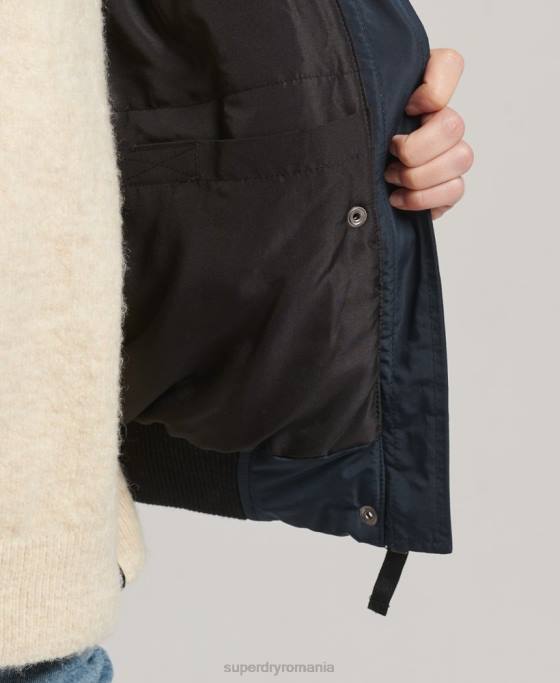 Superdry jachetă bomber everest ella îmbrăcăminte marina femei JX0Z5628