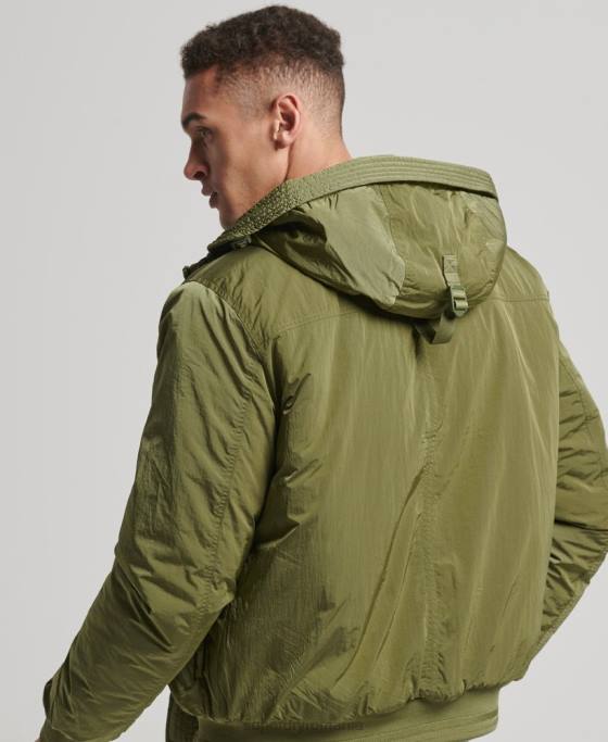 Superdry jachetă bomber everest militară îmbrăcăminte verde bărbați JX0Z4475