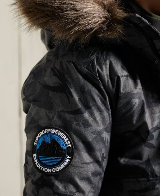 Superdry jachetă bomber everest îmbrăcăminte gri bărbați JX0Z4631