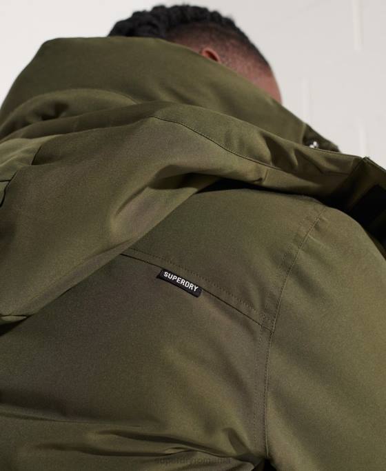 Superdry jachetă bomber everest îmbrăcăminte kaki bărbați JX0Z4518