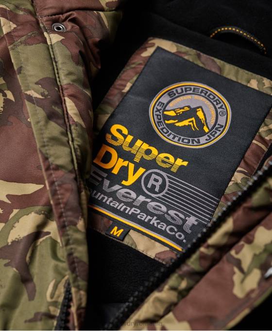 Superdry jachetă bomber everest îmbrăcăminte kaki bărbați JX0Z4708