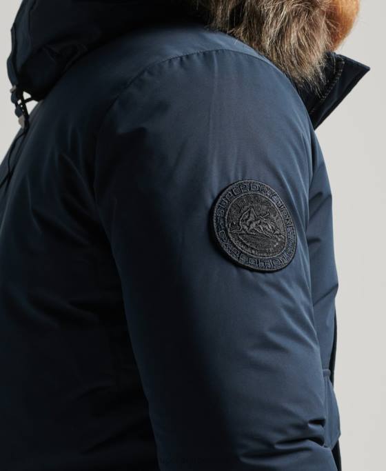 Superdry jachetă bomber everest îmbrăcăminte marina bărbați JX0Z4500