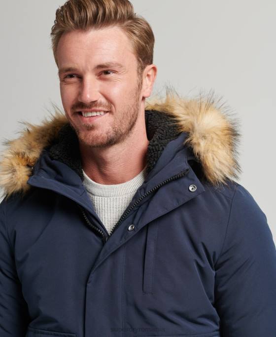 Superdry jachetă bomber everest îmbrăcăminte marina bărbați JX0Z964