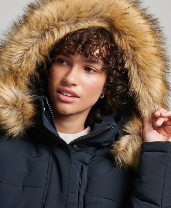 Superdry jachetă bomber everest îmbrăcăminte marina femei JX0Z3769