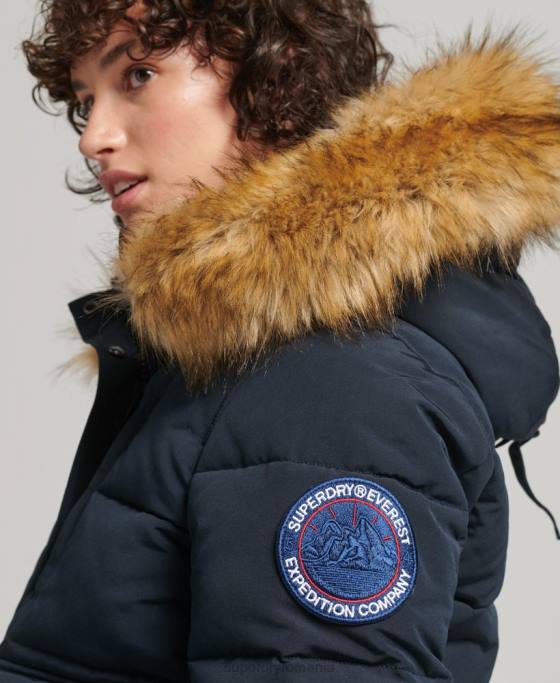 Superdry jachetă bomber everest îmbrăcăminte marina femei JX0Z3769