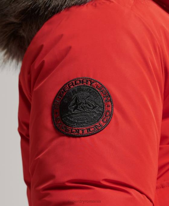 Superdry jachetă bomber everest îmbrăcăminte roșu bărbați JX0Z4455