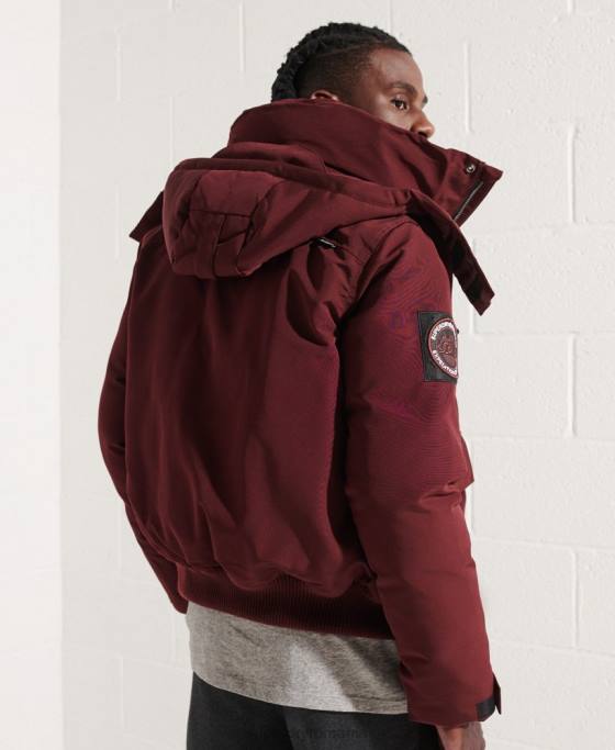 Superdry jachetă bomber everest îmbrăcăminte roșu bărbați JX0Z4523